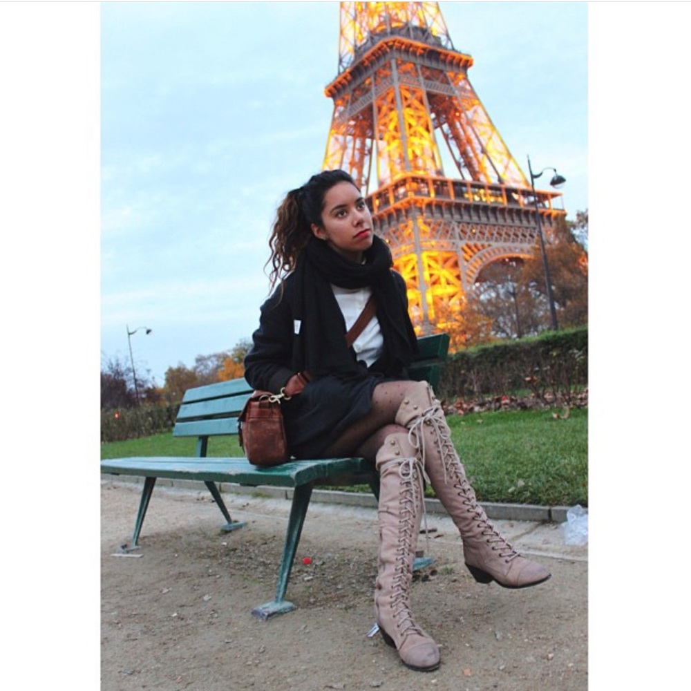 Jeffrey Campbell Free People Joe Lace Up Boots